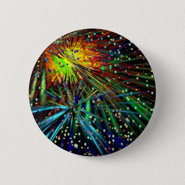 Bursting In Air 6 Cm Round Badge (Front)