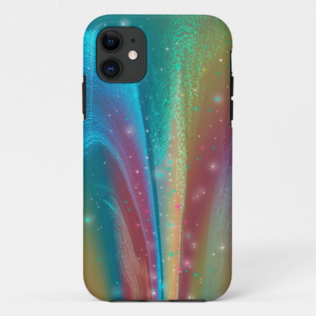 Bursting Nebula Fantasy Galaxy Abstract Art Case-Mate iPhone Case (Back)