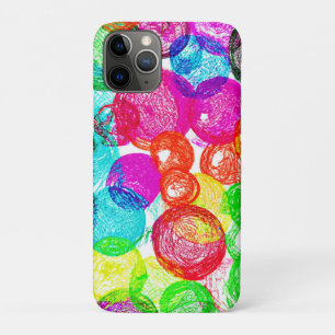 Bursting with Color Abstract Pattern iPhone 11 Pro Case