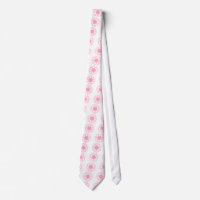 Bursting with Life Flower Tie, Pink