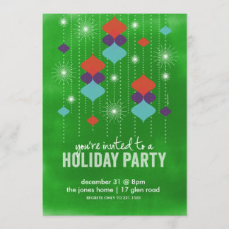 Bursts of Lights Invitation