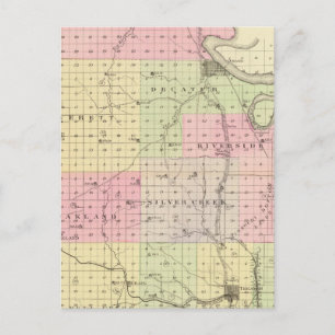 Burt County, Nebraska Postcard