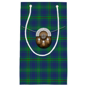 Burt Tartan And Sporran Small Gift Bag