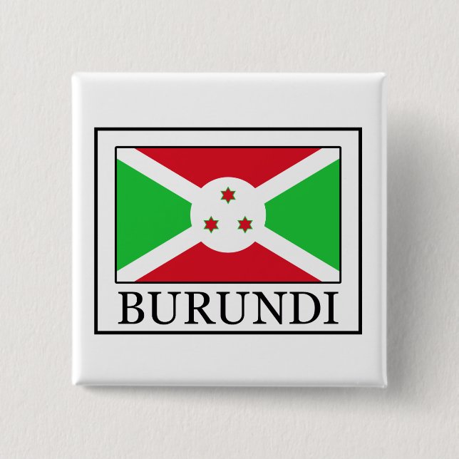 Burundi 15 Cm Square Badge (Front)