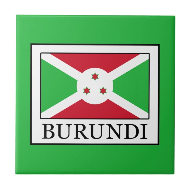 Burundi Ceramic Tile (Front)