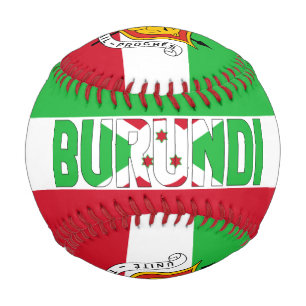 Burundi Flag and Coat of Arms Patriotic Baseball