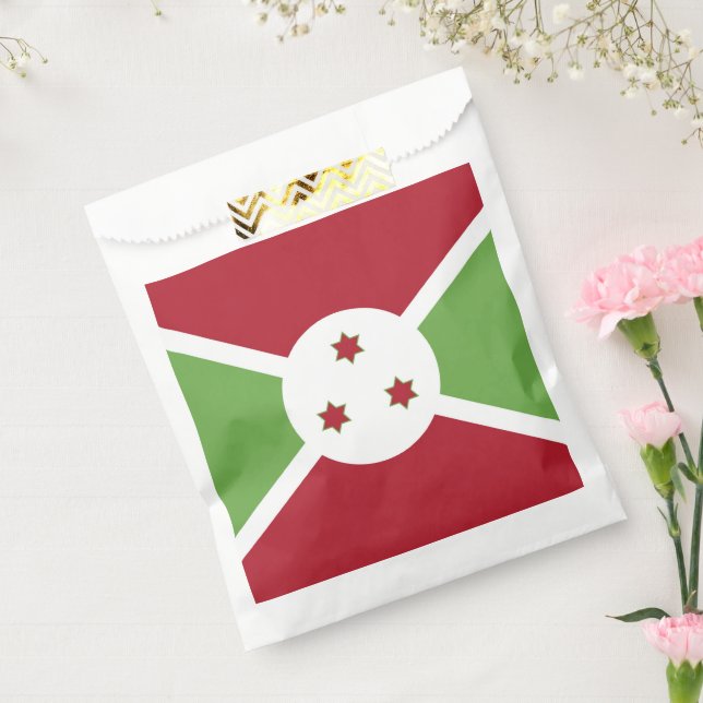Burundi flag favour bag (Sealed)