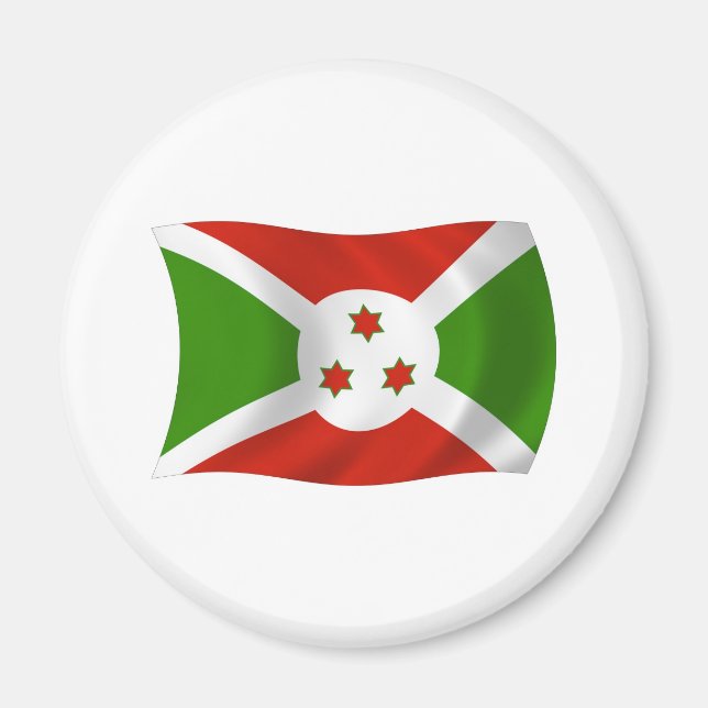 Burundi Flag Magnet (Front)