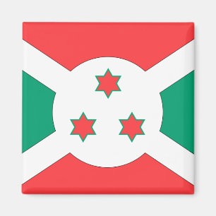 Burundi Flag Magnet