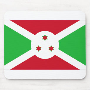 Burundi Flag Mouse Pad