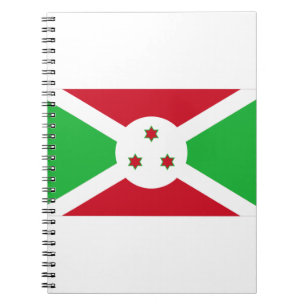 Burundi Flag Notebook