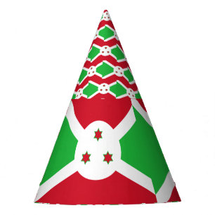 Burundi Flag Party Hat