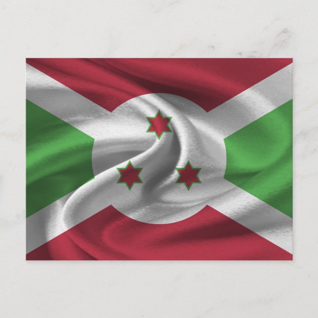 Burundi Flag Postcard (Front)