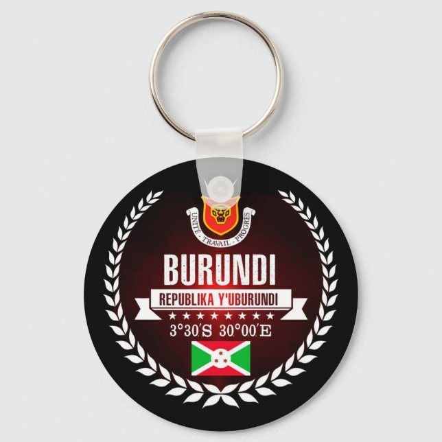 Burundi Key Ring (Front)