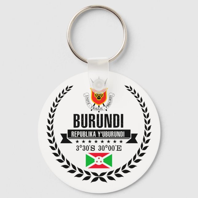 Burundi Key Ring (Front)