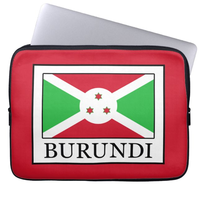 Burundi Laptop Sleeve (Front)
