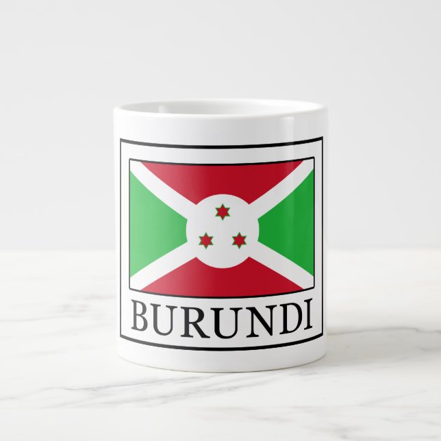Burundi Large Coffee Mug (Front)