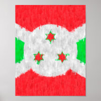 Burundi Oil Painting Drawing