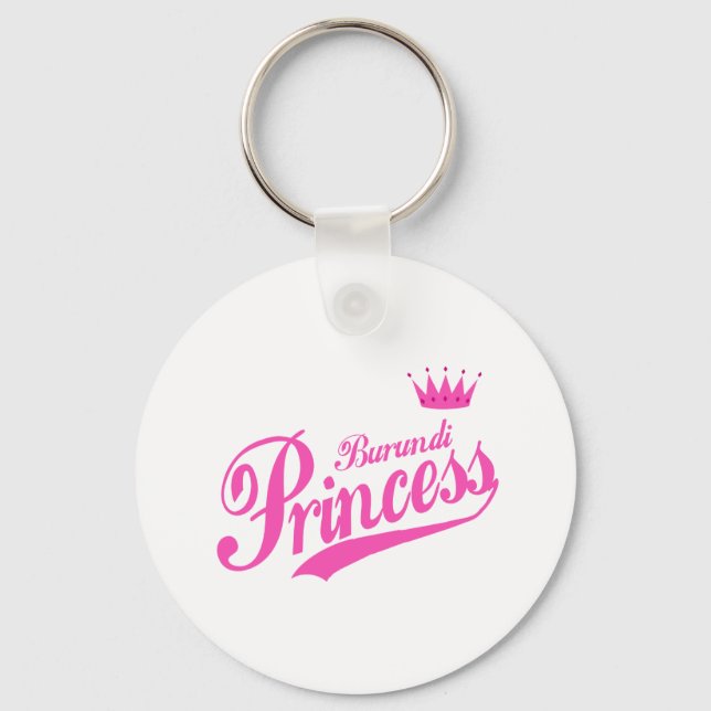 Burundi Princess Key Ring (Front)