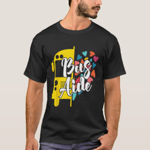 Bus Aide Squad School Bus Matching Group Back to S T-Shirt