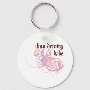 Bus Babe Key Ring