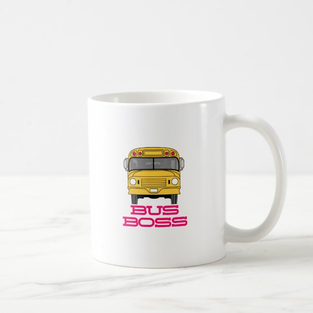Bus Boss Coffee Mug (Right)