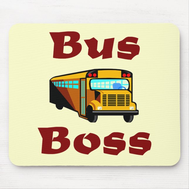 Bus Boss Mousepad (Front)