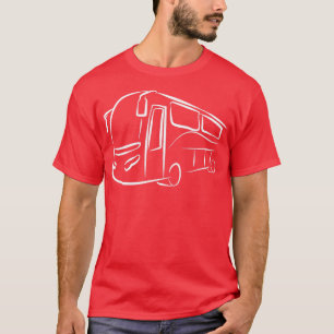 Bus Busfahrer Schulbus Autobus 11 T-Shirt