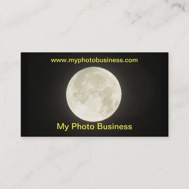 Bus. card - Moon (Front)