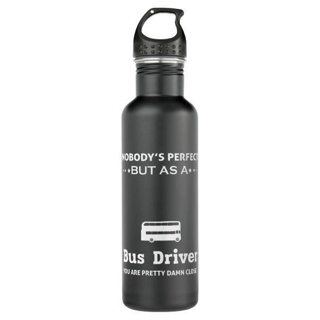 Bus Driver 710 Ml Water Bottle (Front)