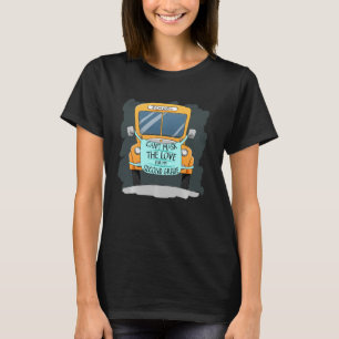 Bus Driver Can T Mask The Love For 2nd Grade Back T-Shirt