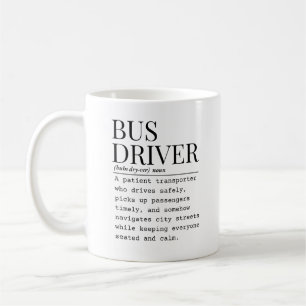 Bus driver coffee mug