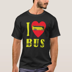Bus Driver Female Bus Driver Buses Long Distance B T-Shirt