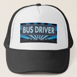 Bus Driver Marquee Trucker Hat