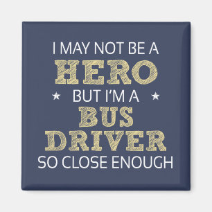 Bus Driver Novelty Magnet