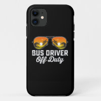 Bus Driver Off Duty Sunglasses Last Day Of School