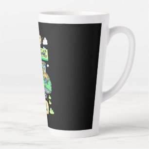 Bus Driver Omg Stop Talking Latte Mug