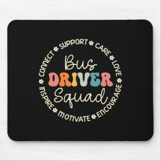 Bus Driver Squad Appreciation Week Back To School  Mouse Pad