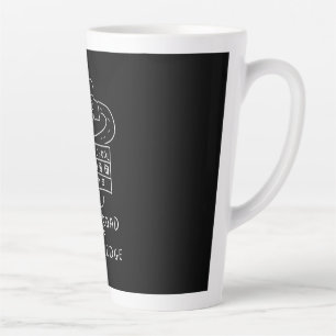 Bus Driver The Road of Knowledge Latte Mug