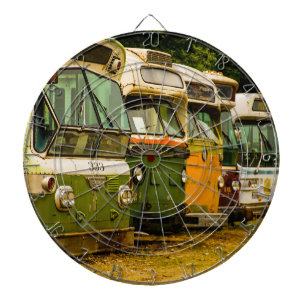 Bus Graveyard Metal Cage Dartboard