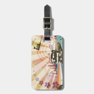 Bus Luggage Tag