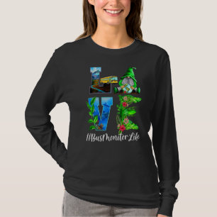 Bus Monitor Love World Earth Day Gnomes T-Shirt