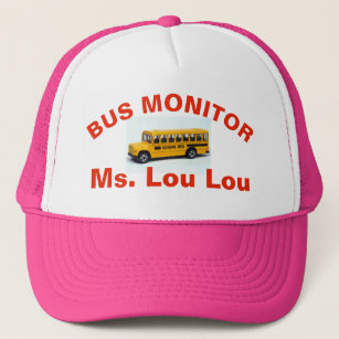 BUS MONITOR  PINK HAT