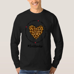 Bus Monitor Squad Appreciation Week Back To School T-Shirt