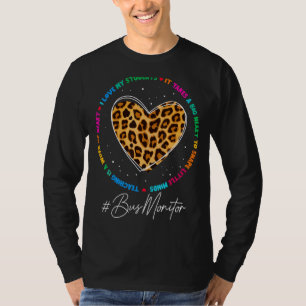 Bus Monitor Squad School Admin Appreciation Week B T-Shirt