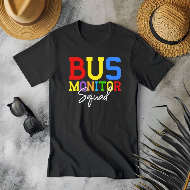 Bus Monitor Squad T-Shirt (Creator Uploaded)