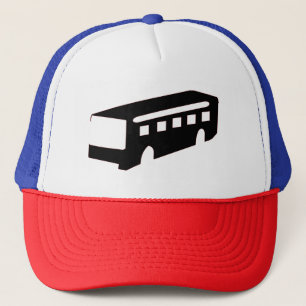 Bus Silhouette Trucker Hat