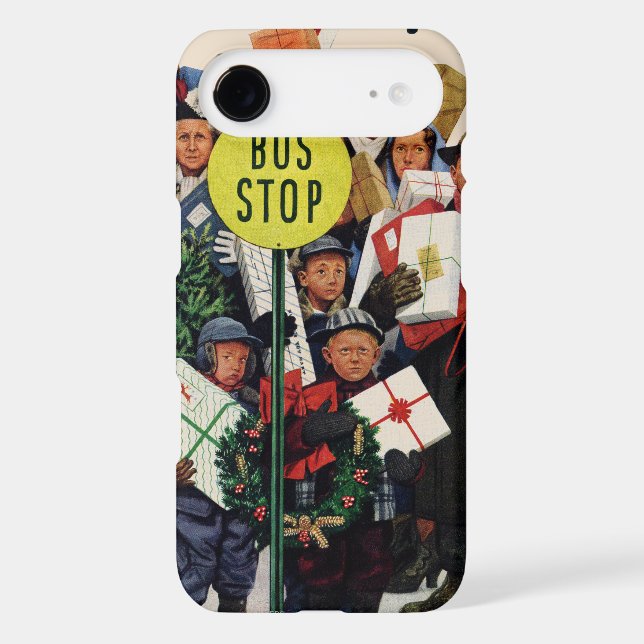 Bus Stop at Christmas Case-Mate Samsung Galaxy Case (Back)
