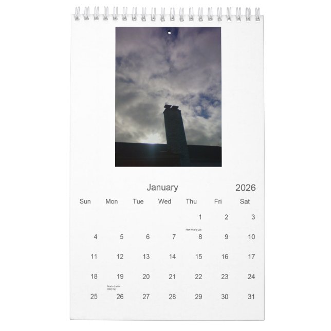 Bus Stop Beauty - A Morning Gratitude Practice Calendar (Jan 2026)