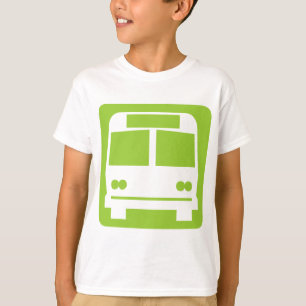 Bus symbol - Black T-Shirt